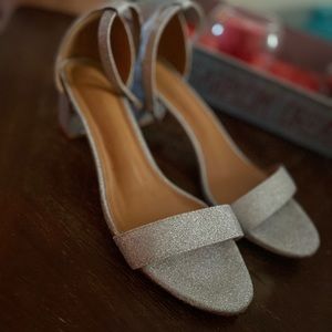 Low Chunky Heeled Sandals